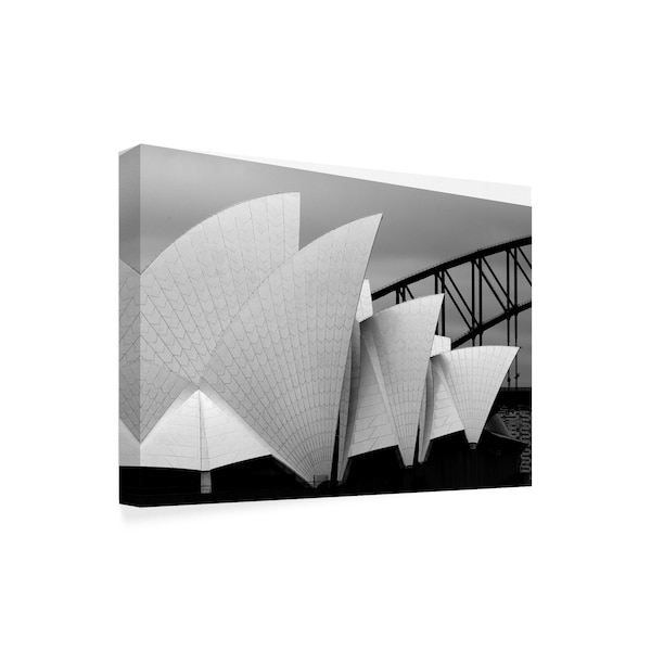 Alida Van Zaane 'Opera House Sydney' Canvas Art,16x24